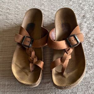 Mila Paoli leather sandals